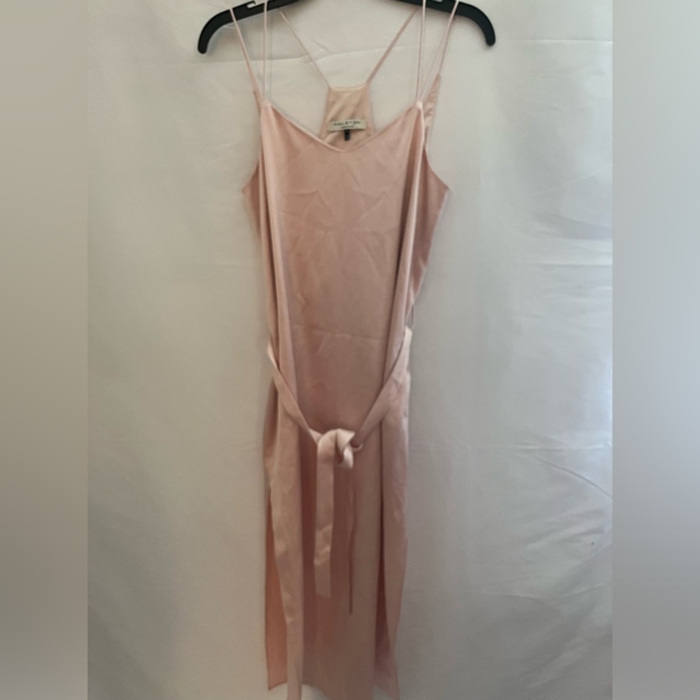 Pink Halston Heritage Maxi Dress S